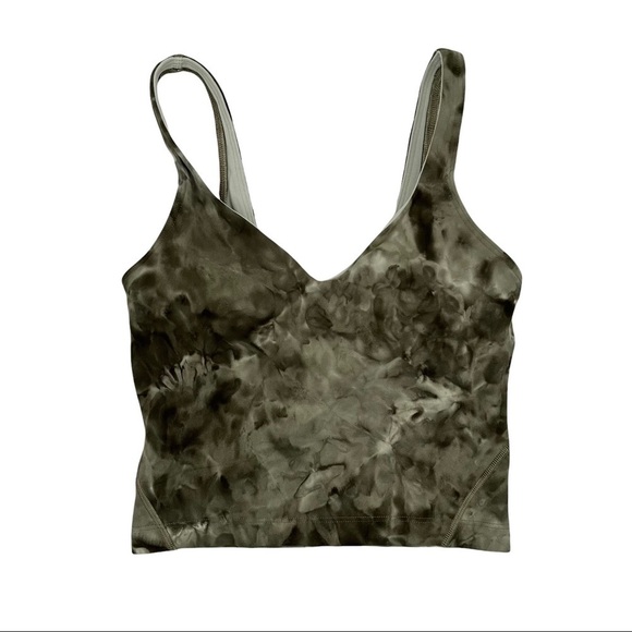 LULULEMON Align Crop top in diamond dye light sage - Picture 4 of 8